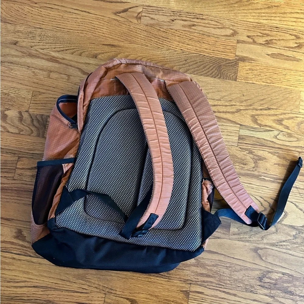 Stylish Copper and Black Backpack